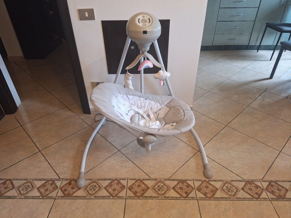 Leagăn electric bebeluși, balansoar bebe