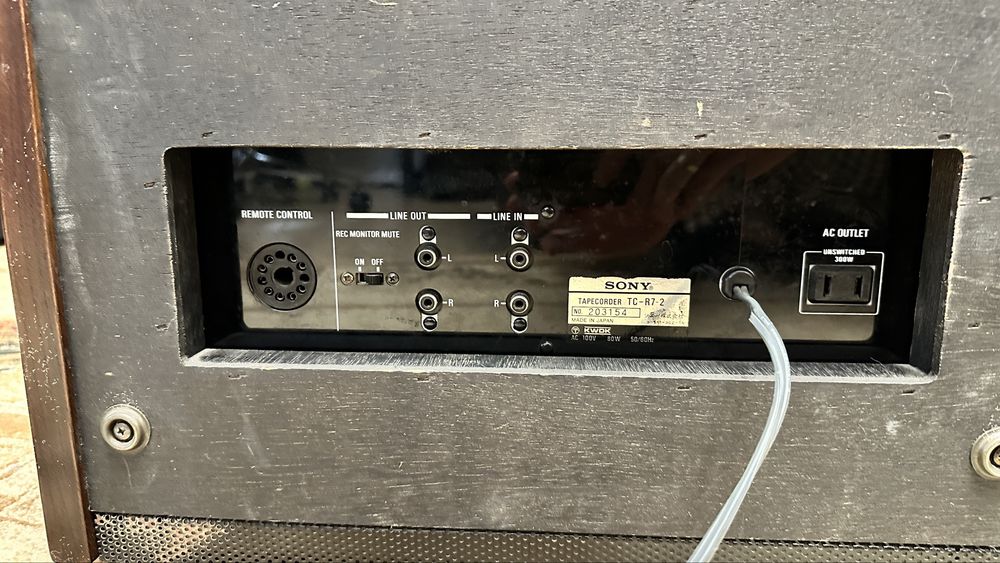 Sony TC-R7 катушечный магнитофон