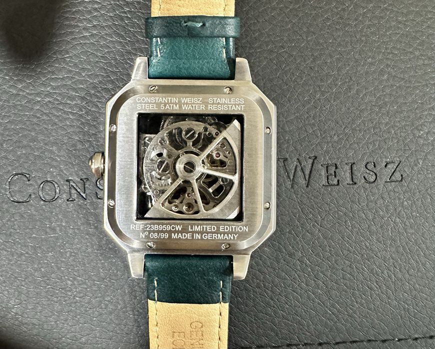 Constantin Weisz 23B959CW Automatic SKELETON Limited Edition 08/99 – Cutie + Certificat