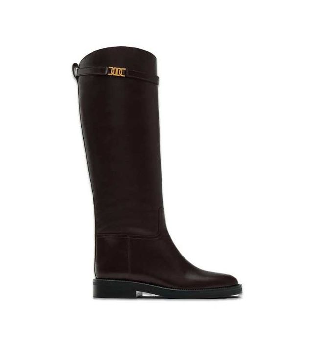 Высокие сапоги Massimo Dutti 39р