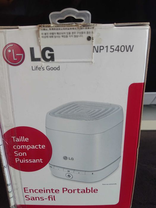 Boxa portabila LG bluetooth NP1540W alba - produs NOU