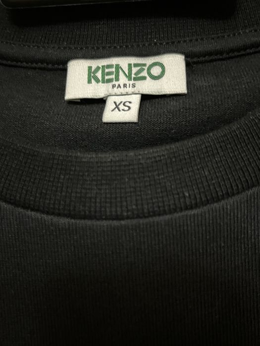 Оригинальное платье Kenzo Tiger с воланом