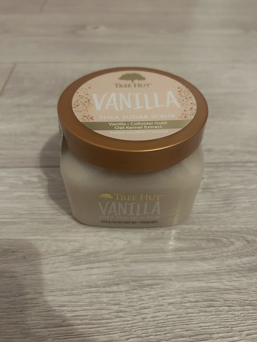 Scrub de corp Tree Hut (Vanilla cu sclipici)