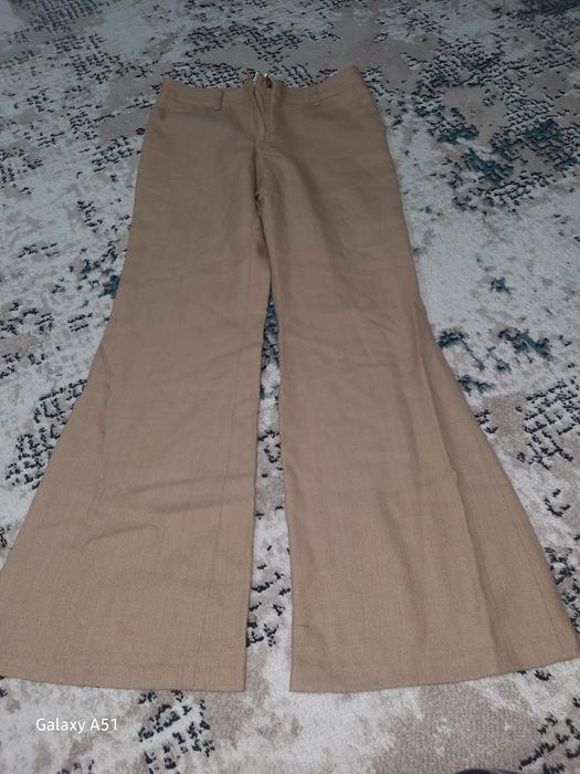 Брюки клёш, 100% шерсть.