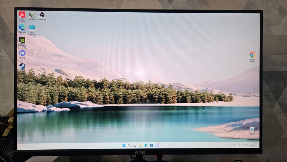 Продам Монитор 27" ARG M27Y1F2557 черный