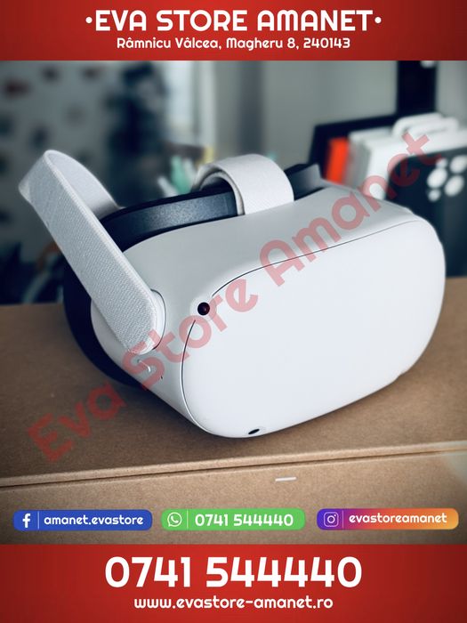 Ochelari VR META Oculus Quest 2 128GB Alb