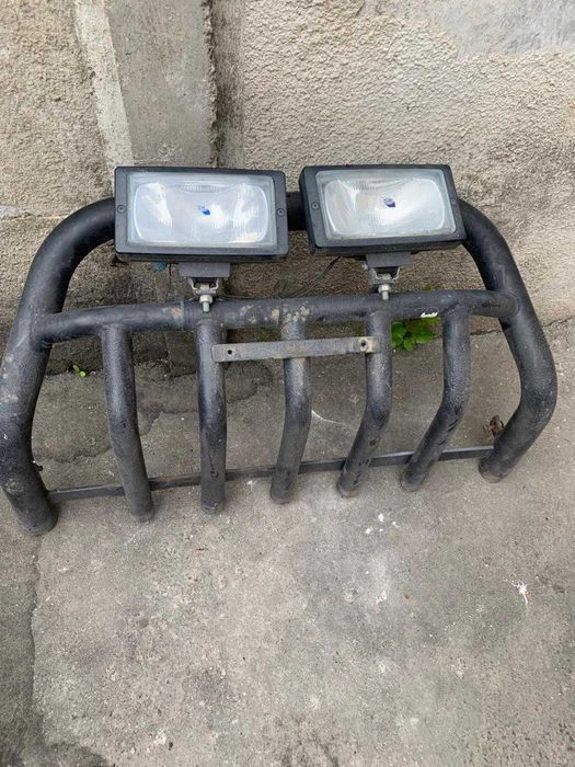 Proiectoare Hella si bull-bar Toyota RAV4 Mk1
