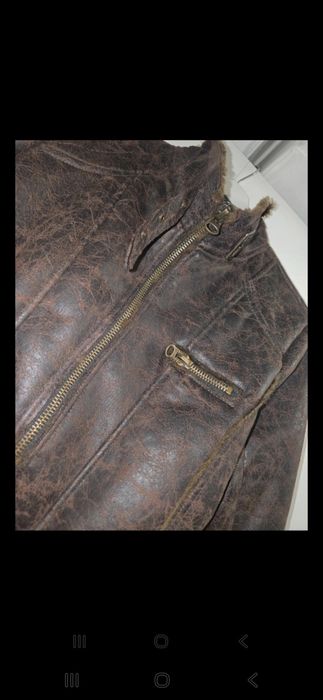 Geaca scurta stil cojoc Zara