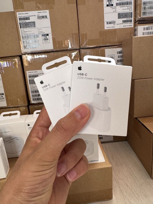 Original IPhone Zaryadka, Galofka, kabel (Type-C va Lightning) Adapter