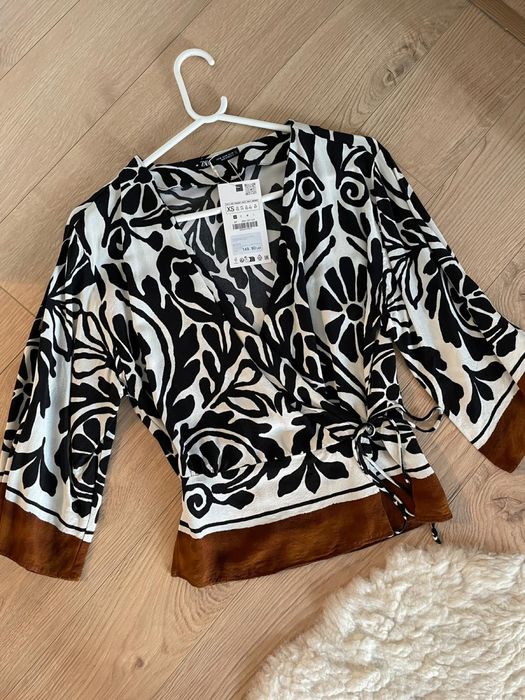 Camasa Zara stil kimono, noua, XS