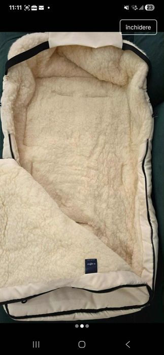 Sac de lana pentru cărucior