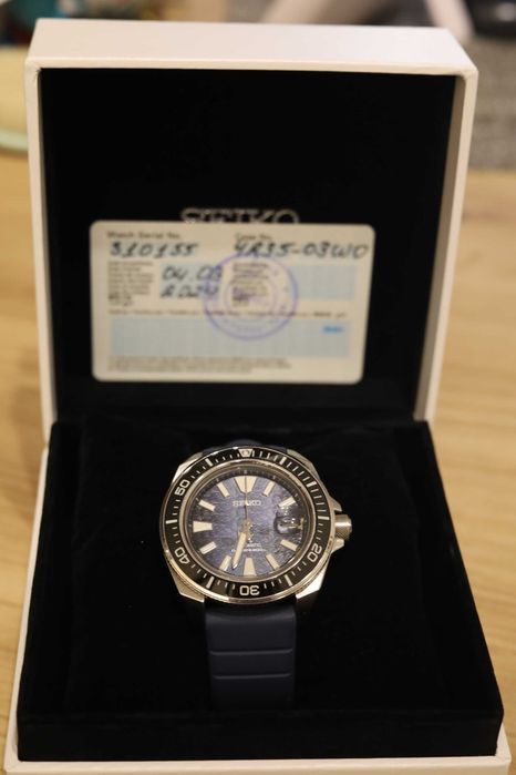 Seiko Prospex Save The Ocean SRPF79K1