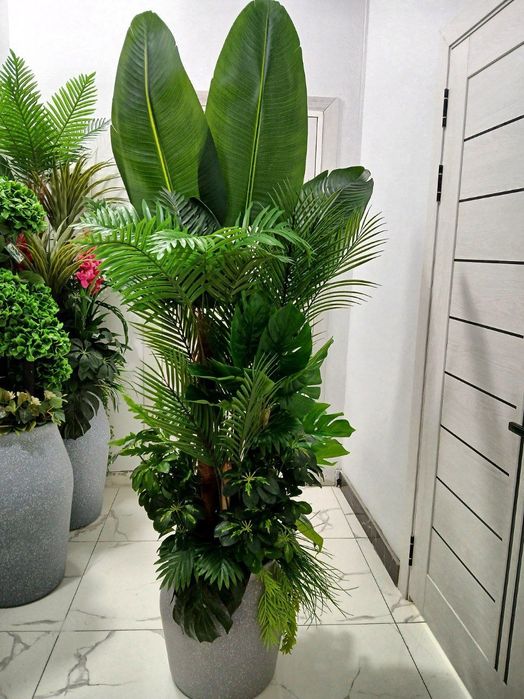 Искусственные цветы и деревья прокат.