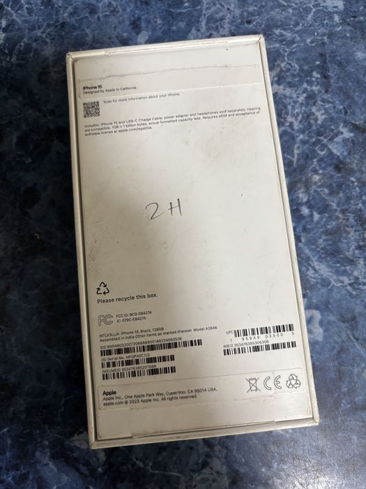 Iphone 15 базовый