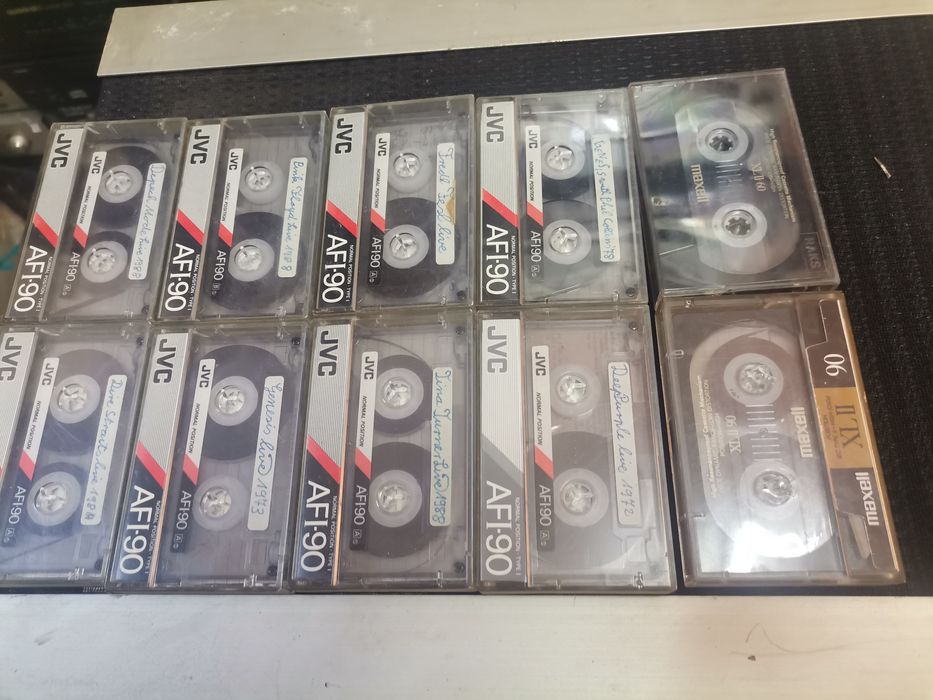 Pachete casete casetofon jvc maxell