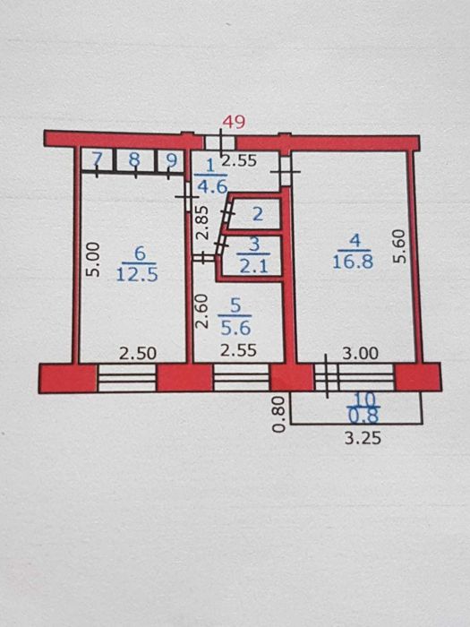 продам квартиру 3 микрорайон, дом 35