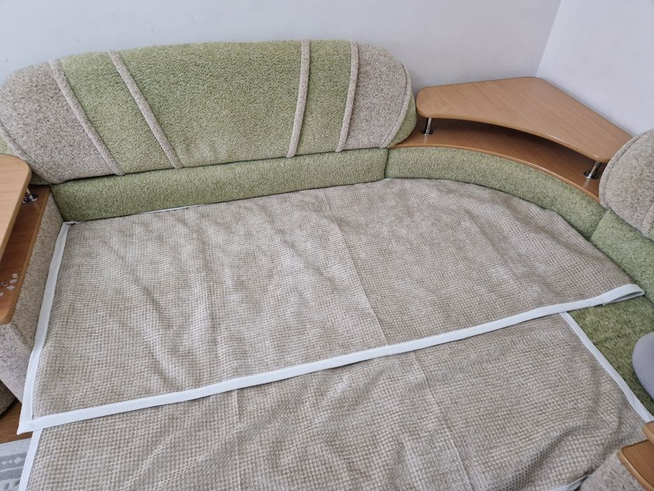 Угловой диван с креслом