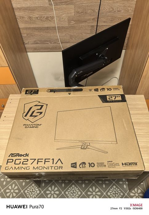 Gaming Монитор ASRock 165hz