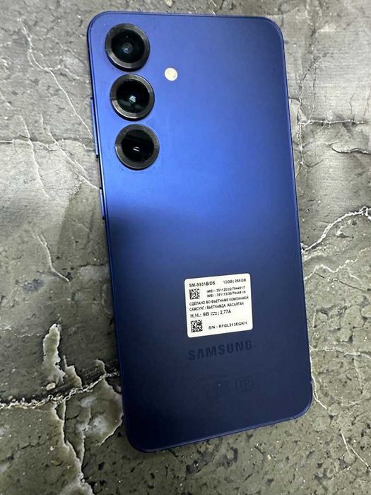 Samsung Galaxy S25 256 Gb (Г.Рудный, Ленина 36) лот 109/0553