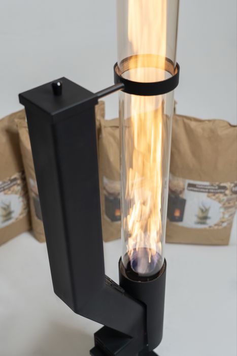 Уличный камин, Для ресторанов и дач - огненная труба PRO-800