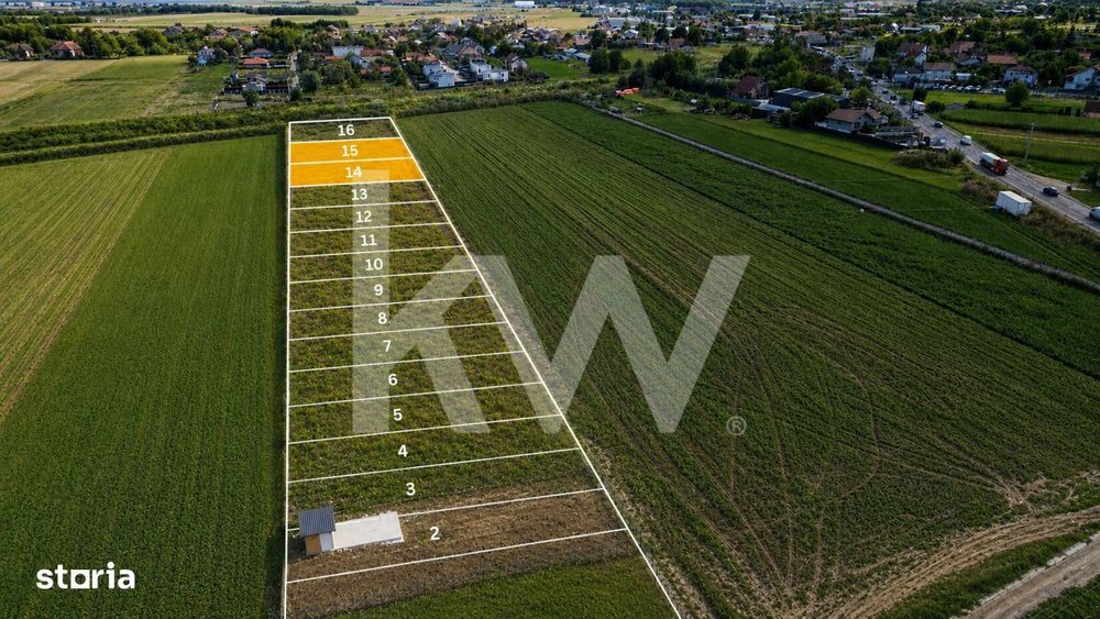 Teren intravilan,402 mp ,Stupini-Brasov.Destinatie gradina de vara si