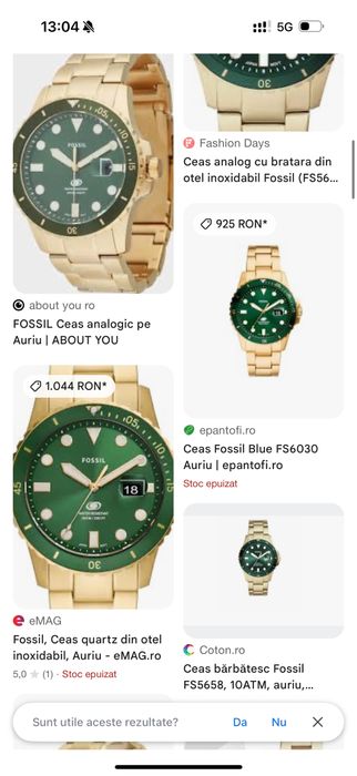Ceas Fossil FB-01