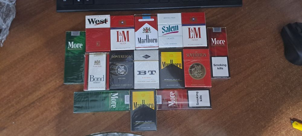 Пачки табачные 80х 90х годов.. Раритет Антиквариат Коллекция.