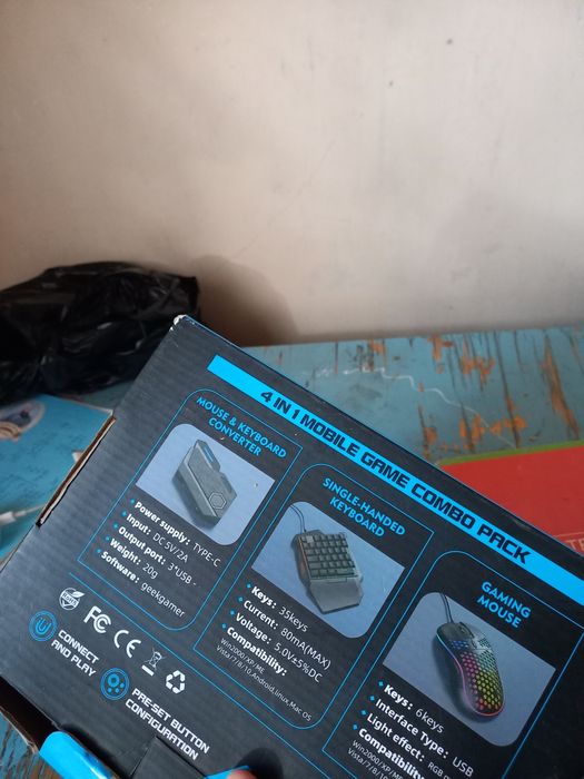 Pubg uchun klavyatura