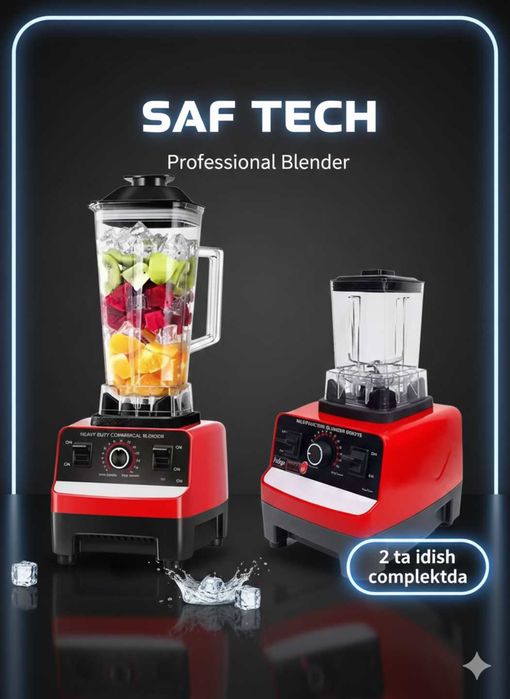 Blender maydalagich Bayoma BY-1515, 2 tasi 1 da