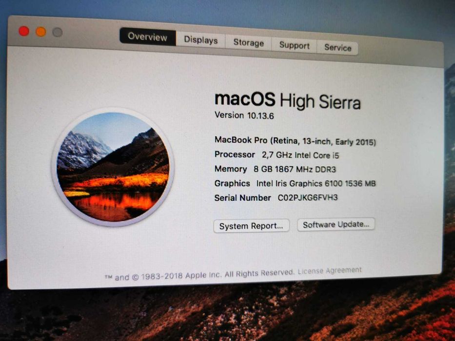 Placa DE BAZA MacBook PRO 13 2015 A1502