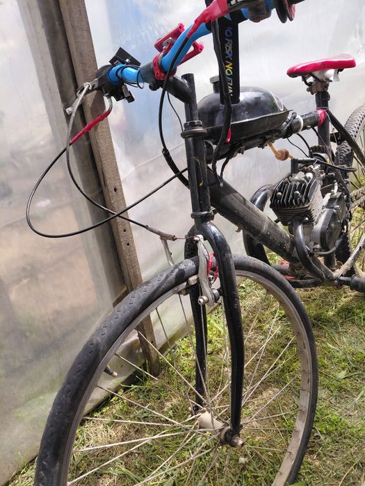 Bicicleta cu motor 2t