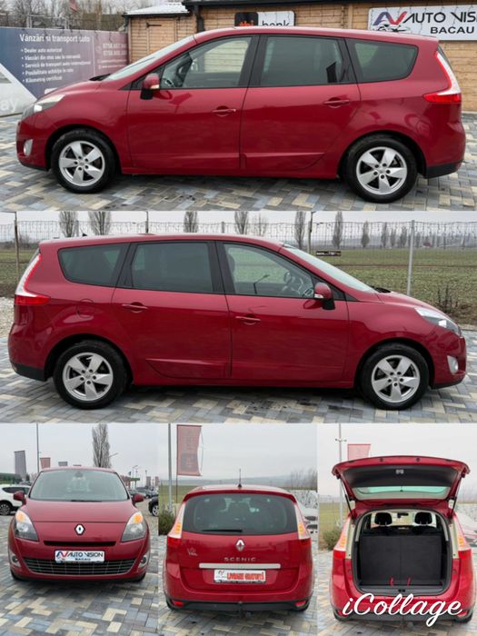 *RATE*Renault Megane Scenic 1.6 Benzina 110Cp An 2010 7 locuri Clima!