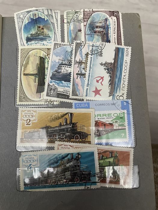 Марки разные. Филателия