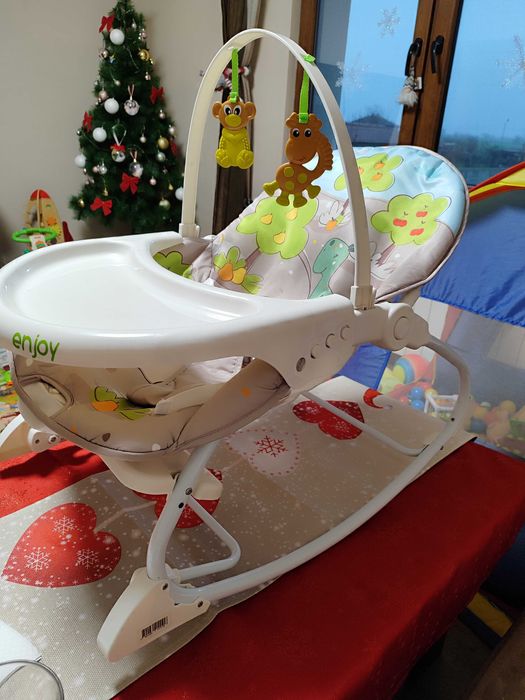 бебешки шезлонг Chipolino Enjoy Dino