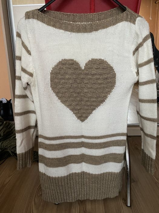 Pulover damă nou/bej