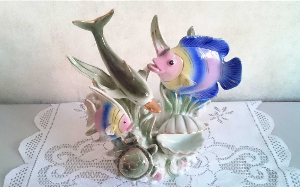 Рыба цветное стекло.