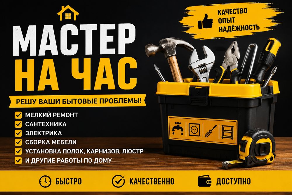 Мастер на час ремонт