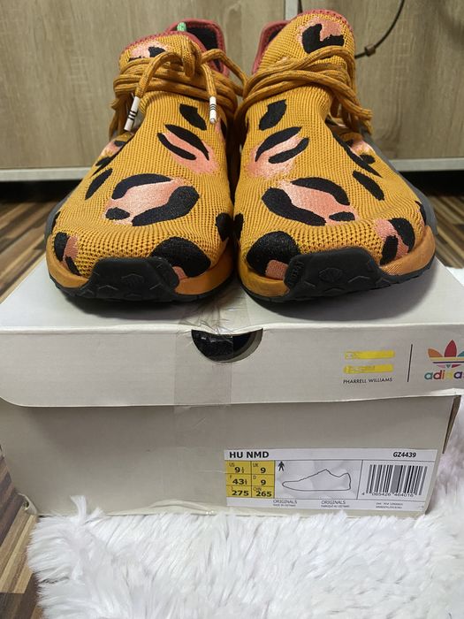 Adidasi Adidas Pharrell Williams NMD Hu Human Race Animal Print