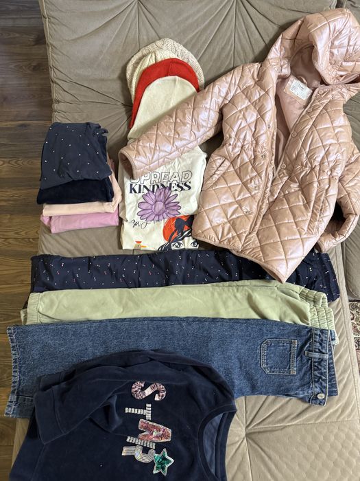 Пакет вещей на девочку 134рост