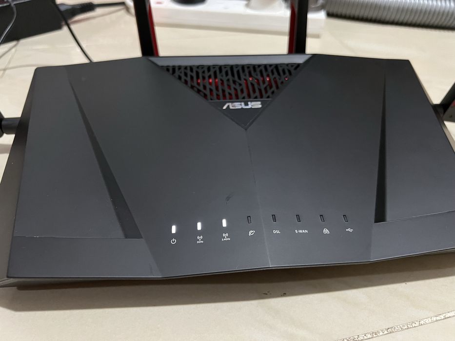 Router performant Gaming DSL Asus AC3100 / AC88U Foarte rapid și stabil