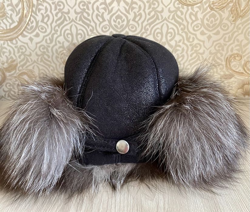 Шапка из чернобурки