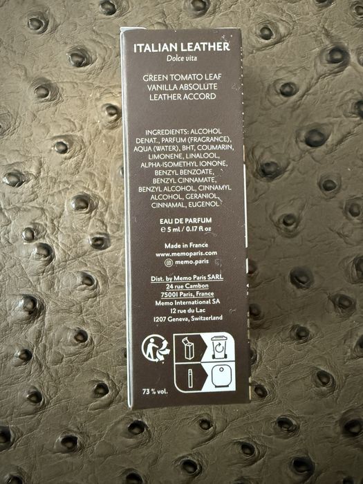 Memo Paris Italian leather