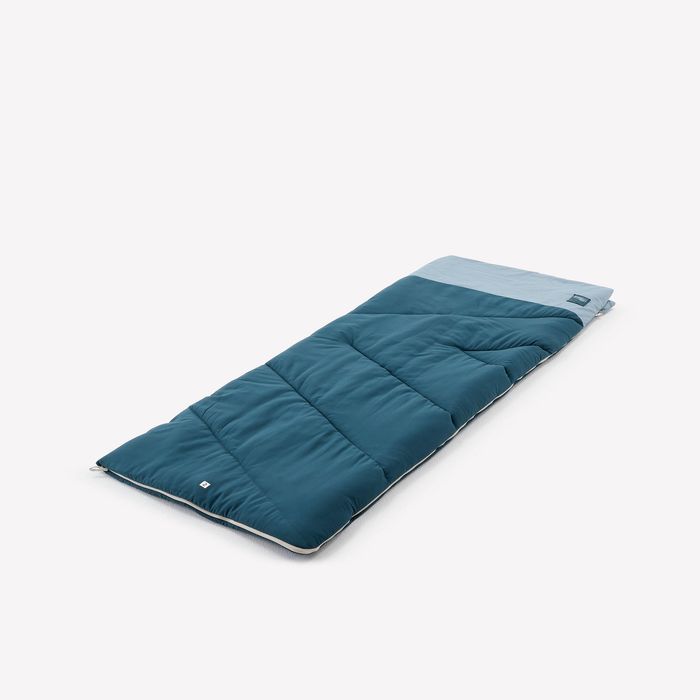 Sac de dormit de camping 10°c din bumbac, - produs resigilat Decathlon