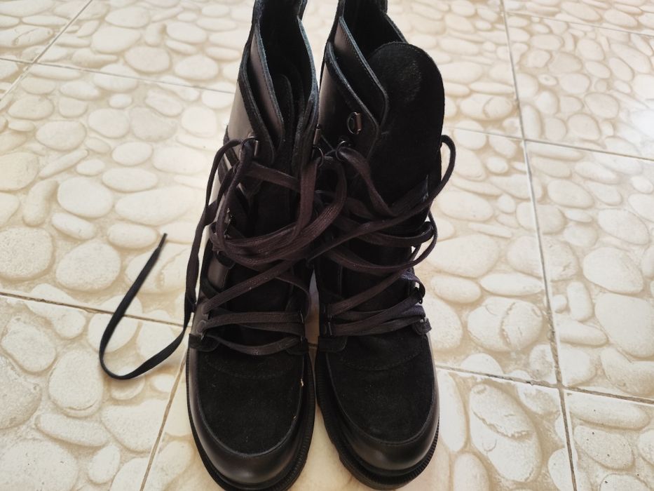 Боти естествена кожа