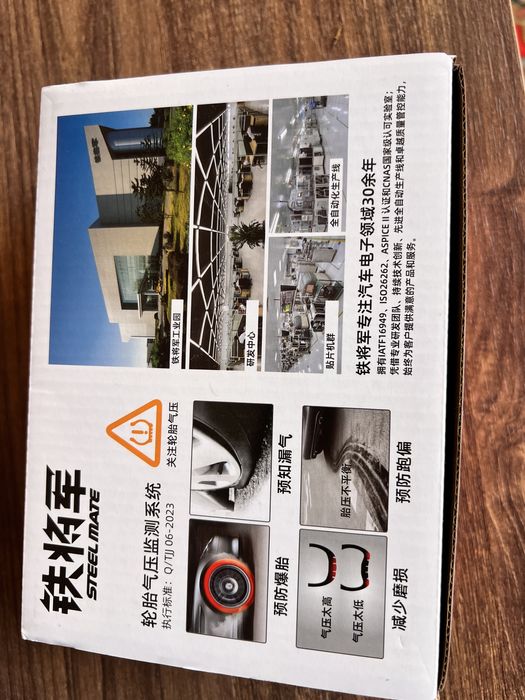 Датчик давления TPMS в шинах с солнечной  Steel mate Iron General X2