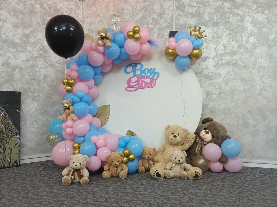 Arcada baloane Aranjamente baloane botez/gender reveal/majorat