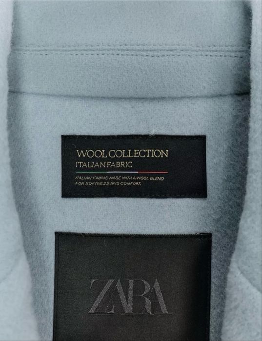 Palton blue Zara