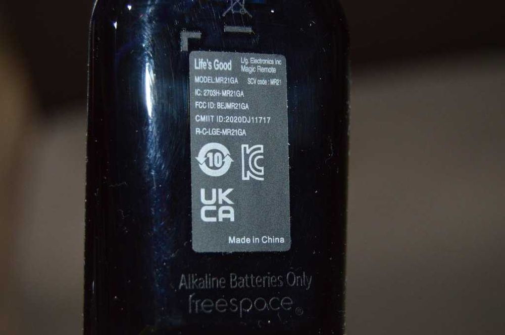 Telecomandă Originală LG Magic Remote MR21GA – Stare Excelentă