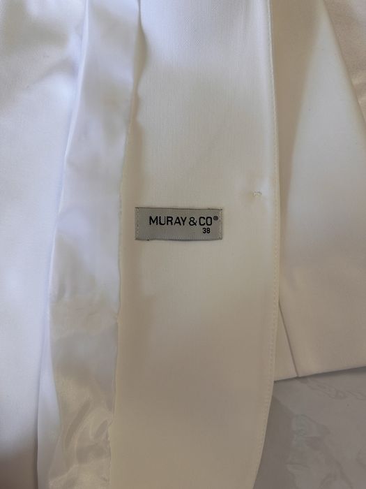 Белый Костюм с юбкой