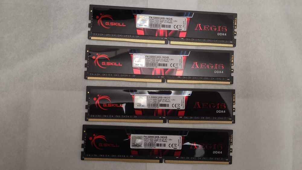 Memorie ram  G.SKILL Aegis, 16GB DDR4, 3200MHz noi